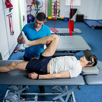 VR Games Lower Body Rehabilitation